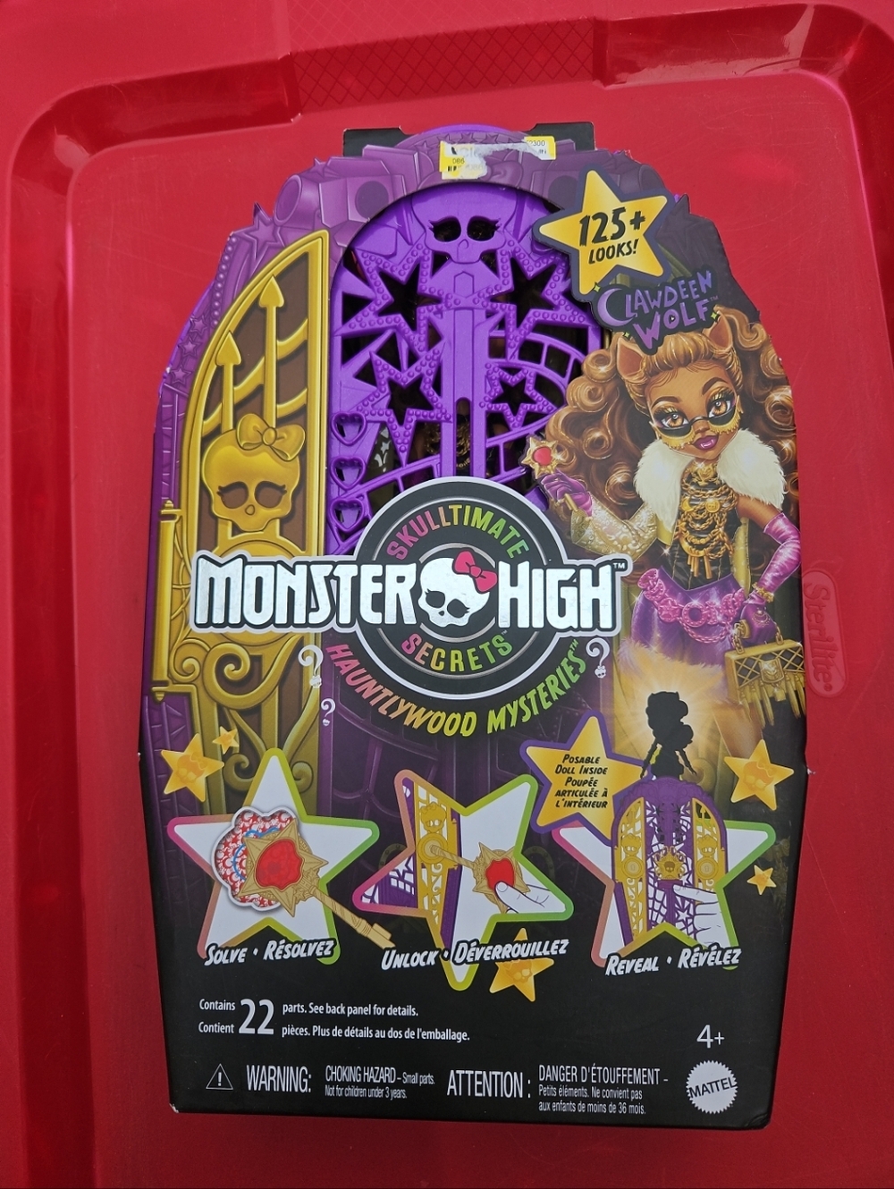 New Monster High Skulltimate Secrets HAUNTLYWOOD Mysteries CLAWDEEN WOLF Doll